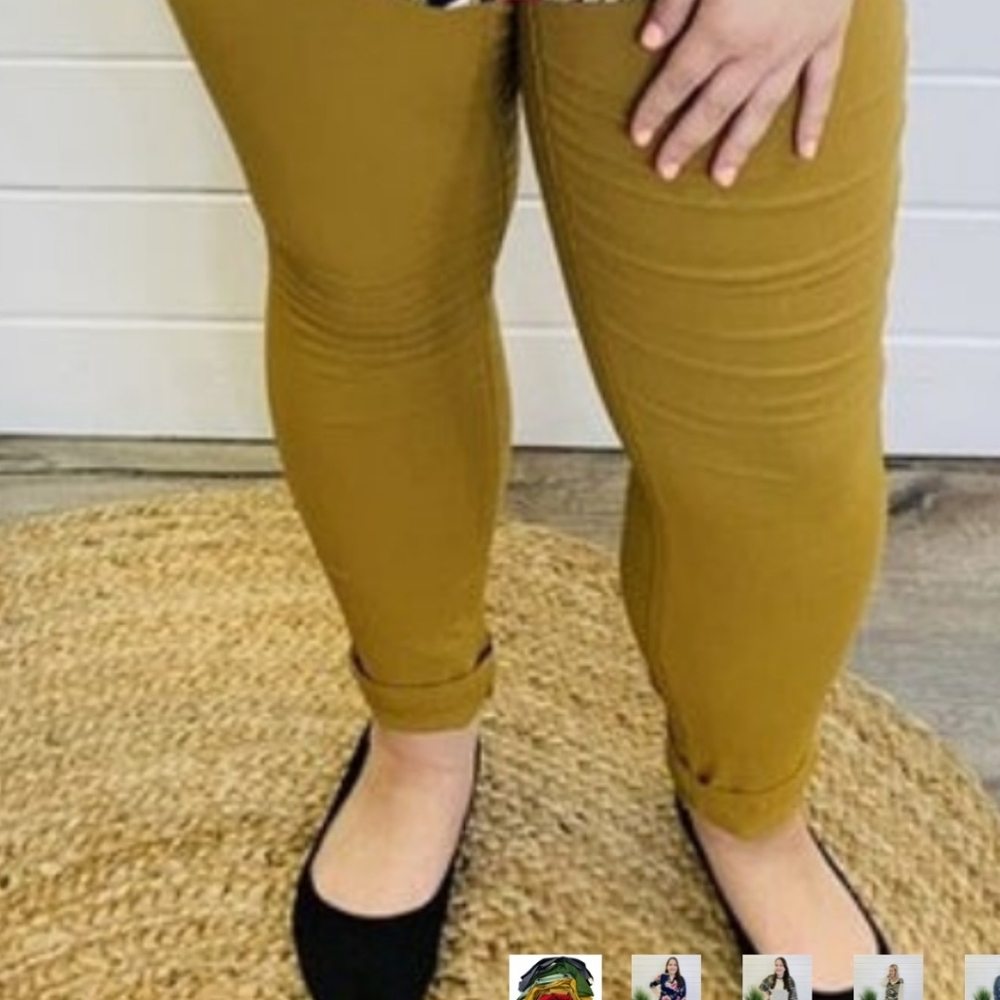 Ymi mustard skinny jeggings